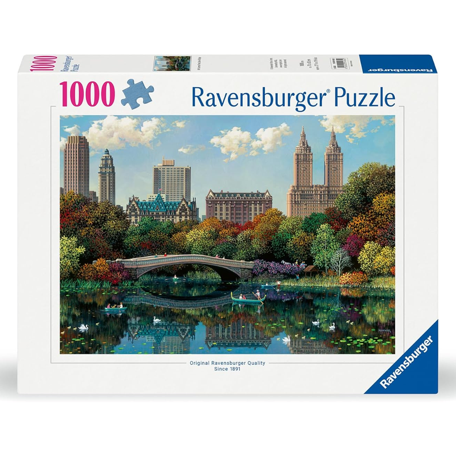 Ravensburger NY Central Park Bow Bridge 1000 Piece Puzzle