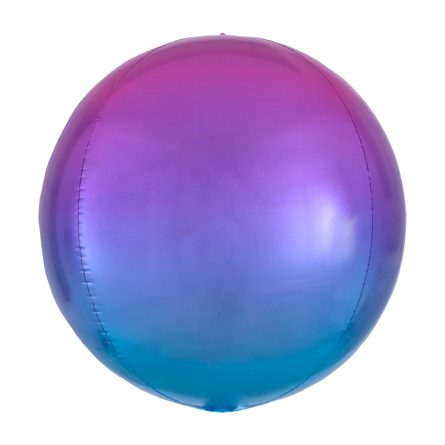 16in Ombré Orbz Balloon, photo 7 of 8