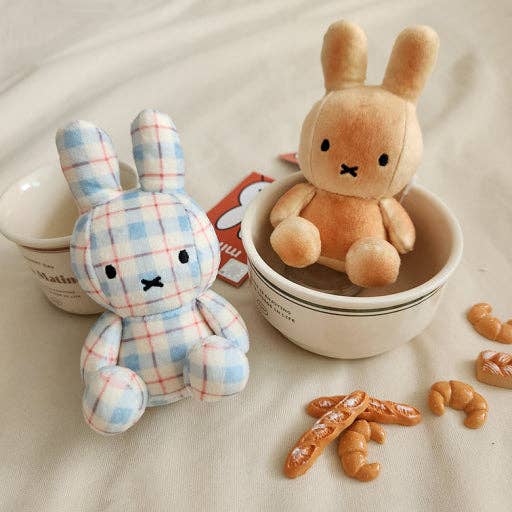 Limited Edition Check Miffy Keychain Plush: Rainbow, photo 3 of 8