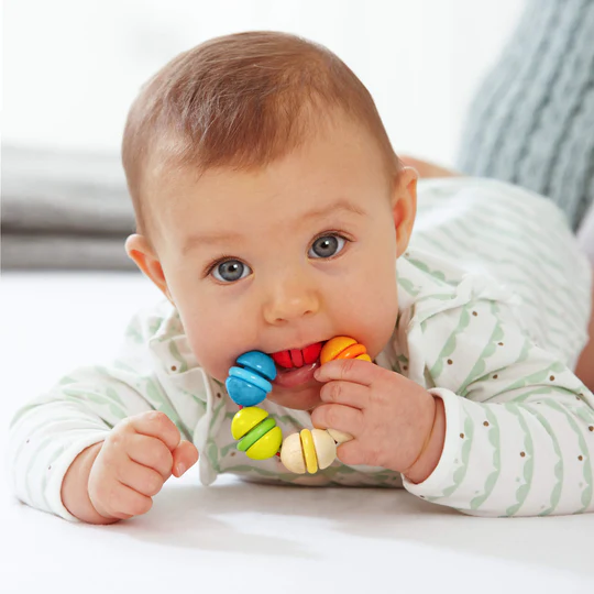 Rainbow Rattle Grasping and Teething Toy, photo 2 of 2