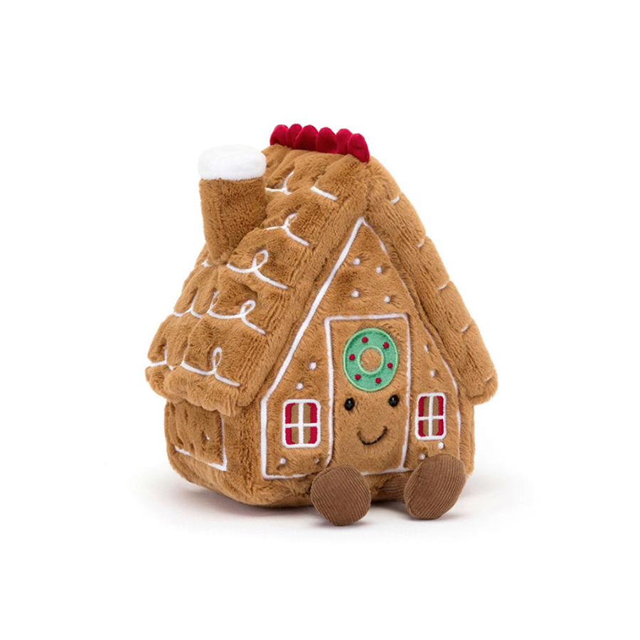 新品　 Amuseable Gingerbread House Jellycat Amuseable Gingerbread House | The Red Balloon Company