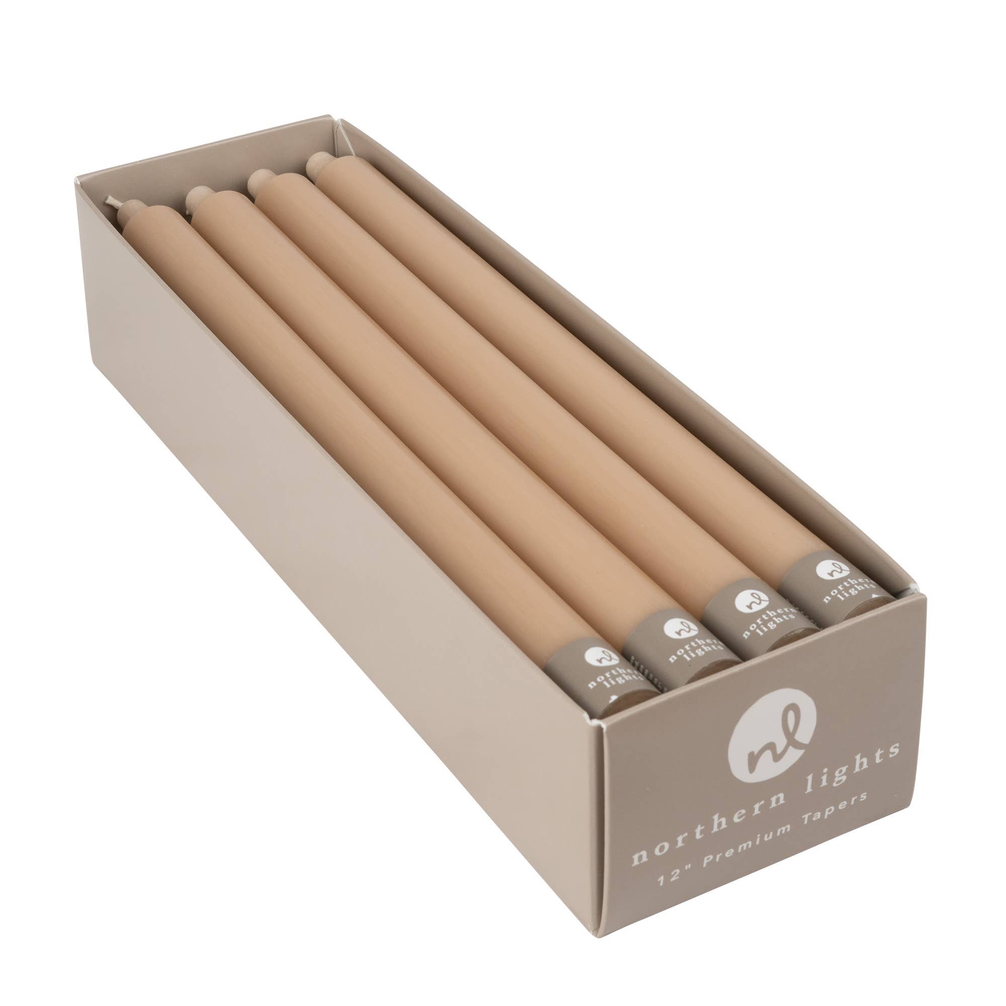 12" Taper Candles - 12pc Box: Lemon Zest, photo 5 of 8