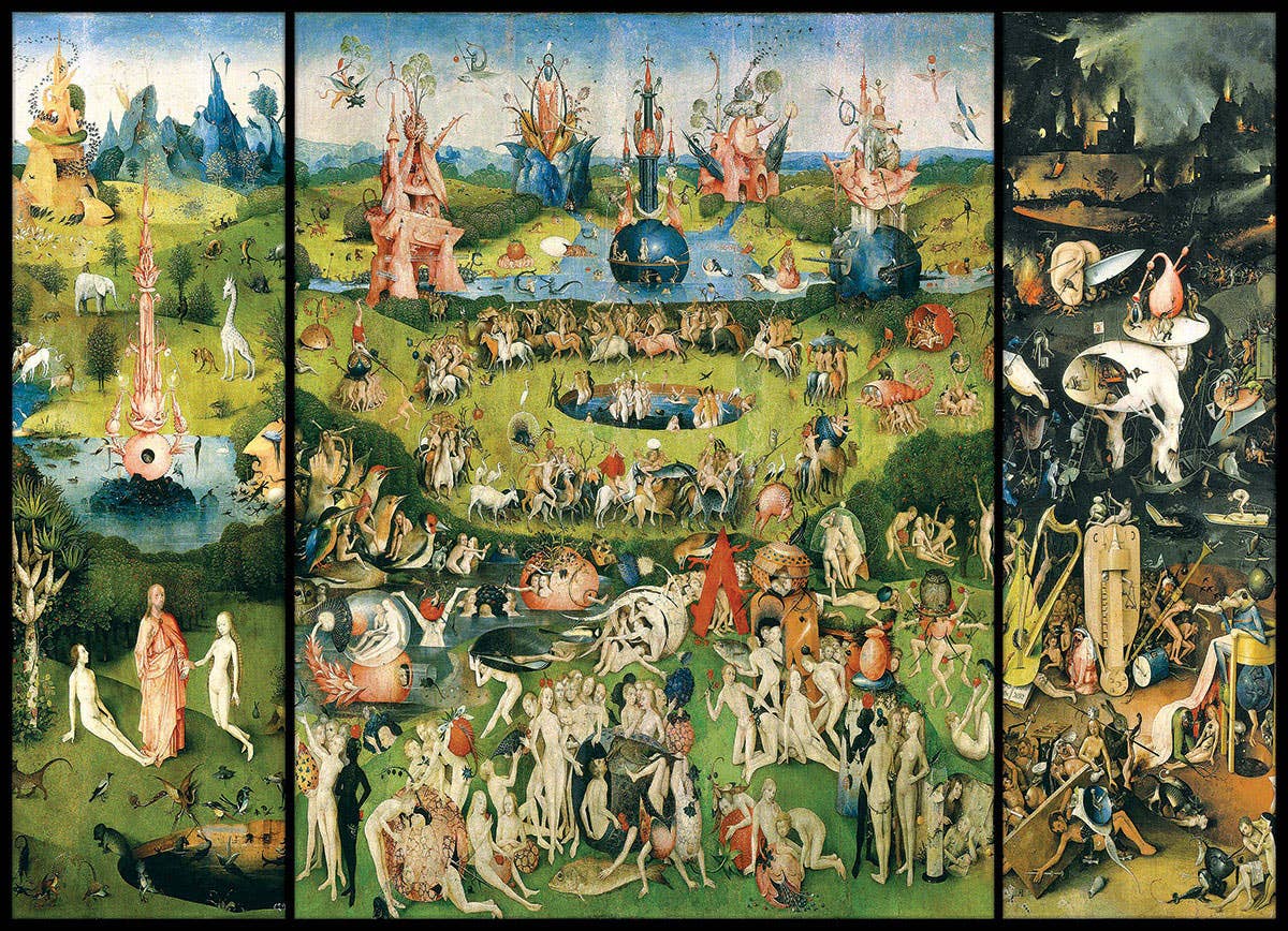 The Garden of Earthly Delights 1000pc Puzzle, photo 3 of 4