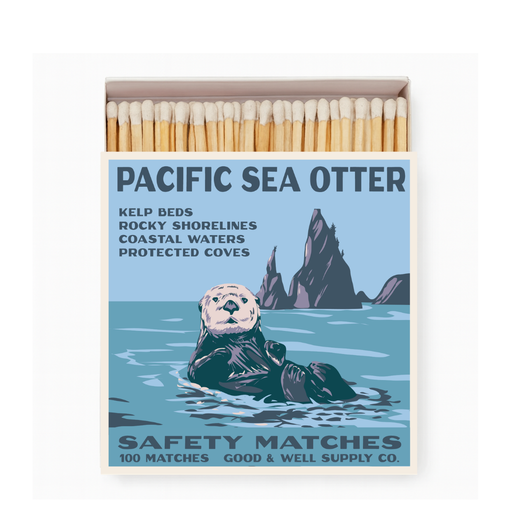 Pacific Sea Otter Safety Matches