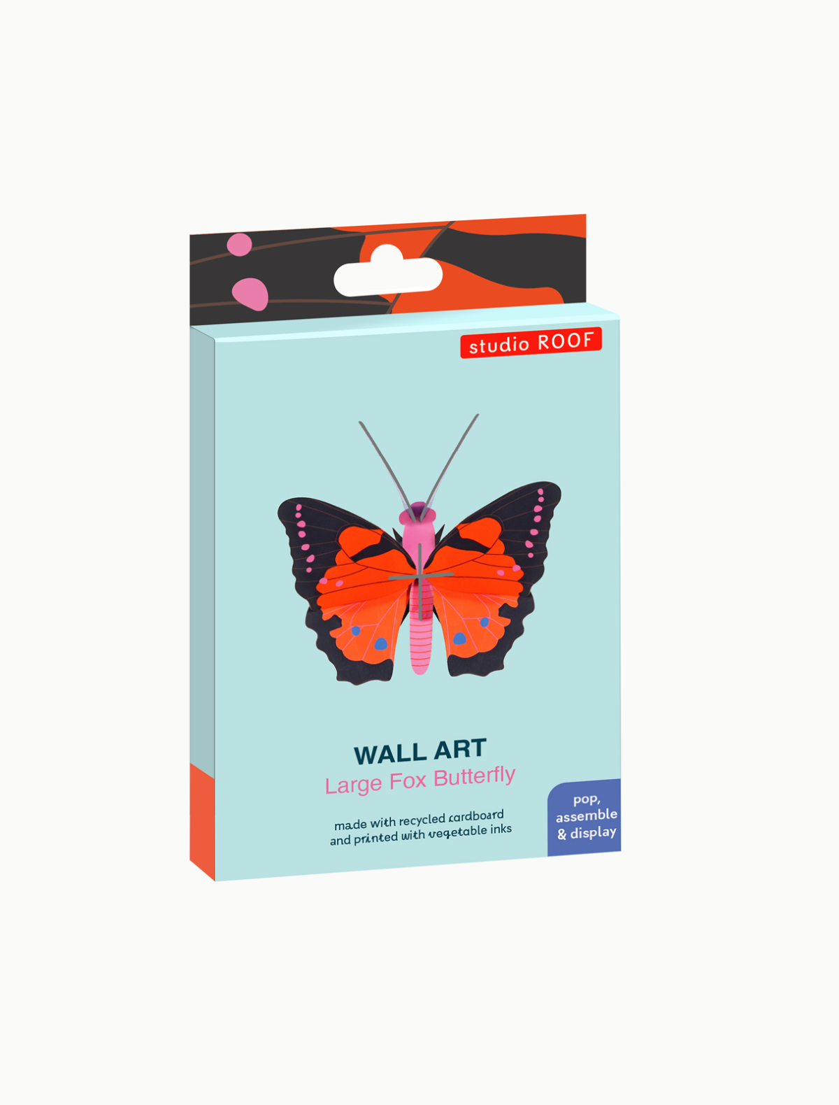 3D Wall Art - Butterfly - Large Fox Butterfly, photo 4 of 4