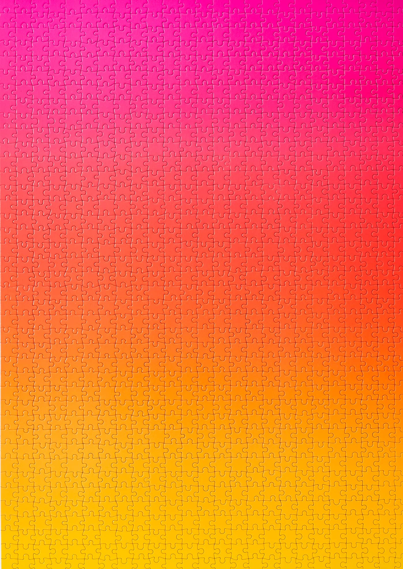 Gradient Puzzle Large (1000 piece): Pink/Yellow, photo 2 of 3