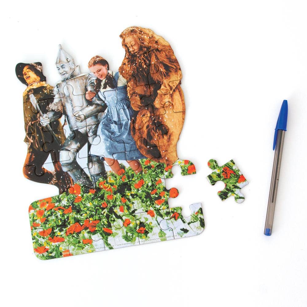 Wizard of Oz Poppy Field Mini Puzzle, photo 2 of 3