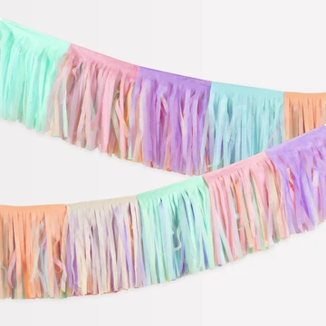Pastel Frimge Garland, photo 1 of 4