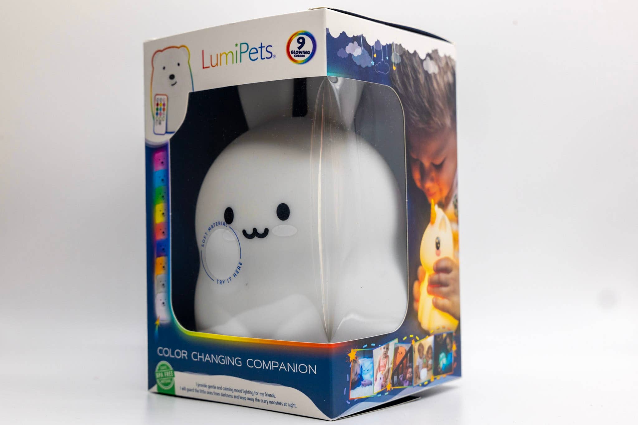 Lumipets® LED Hippo Night Light with Remote, photo 5 of 5
