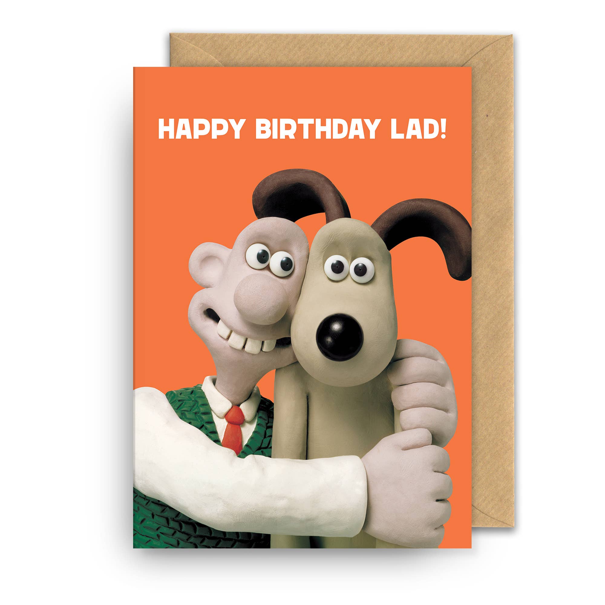 Birthday Card | Wallace and Gromit | Happy Birthday Lad, photo 1 of 2