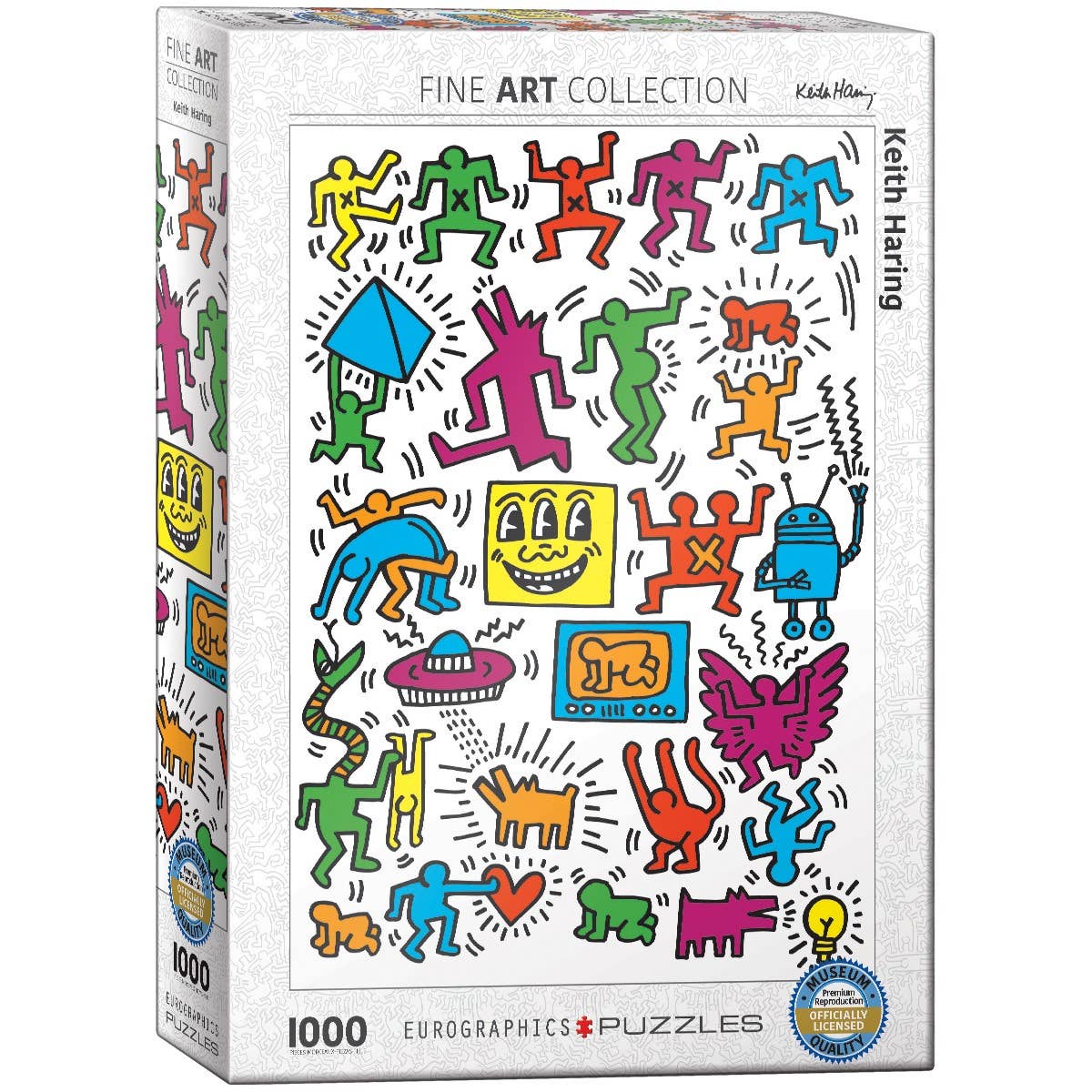Keith Haring - Collage 1000pc Puzzle, photo 1 of 3