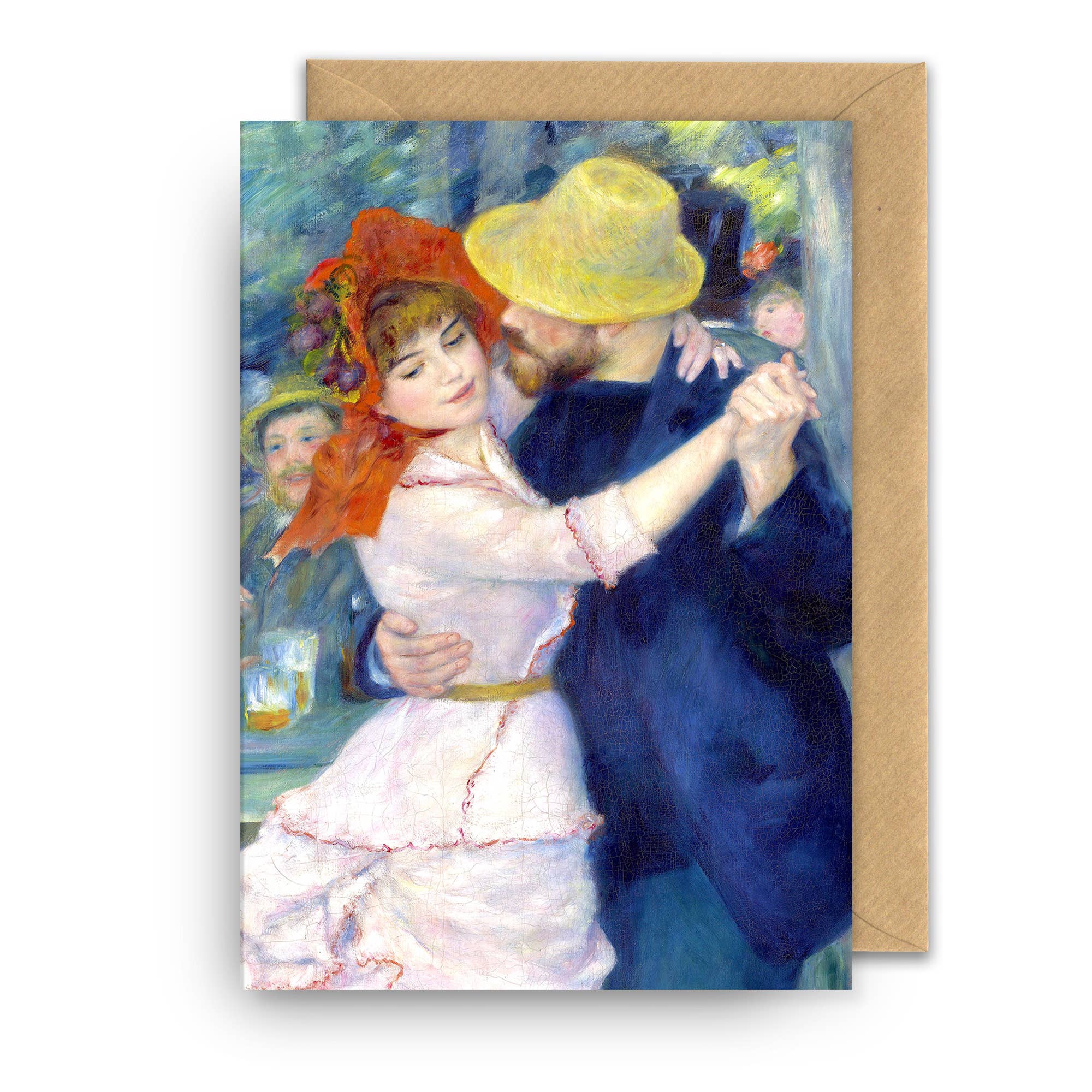 Art Greeting Card | Renoir | Dance at Bougival, photo 1 of 2
