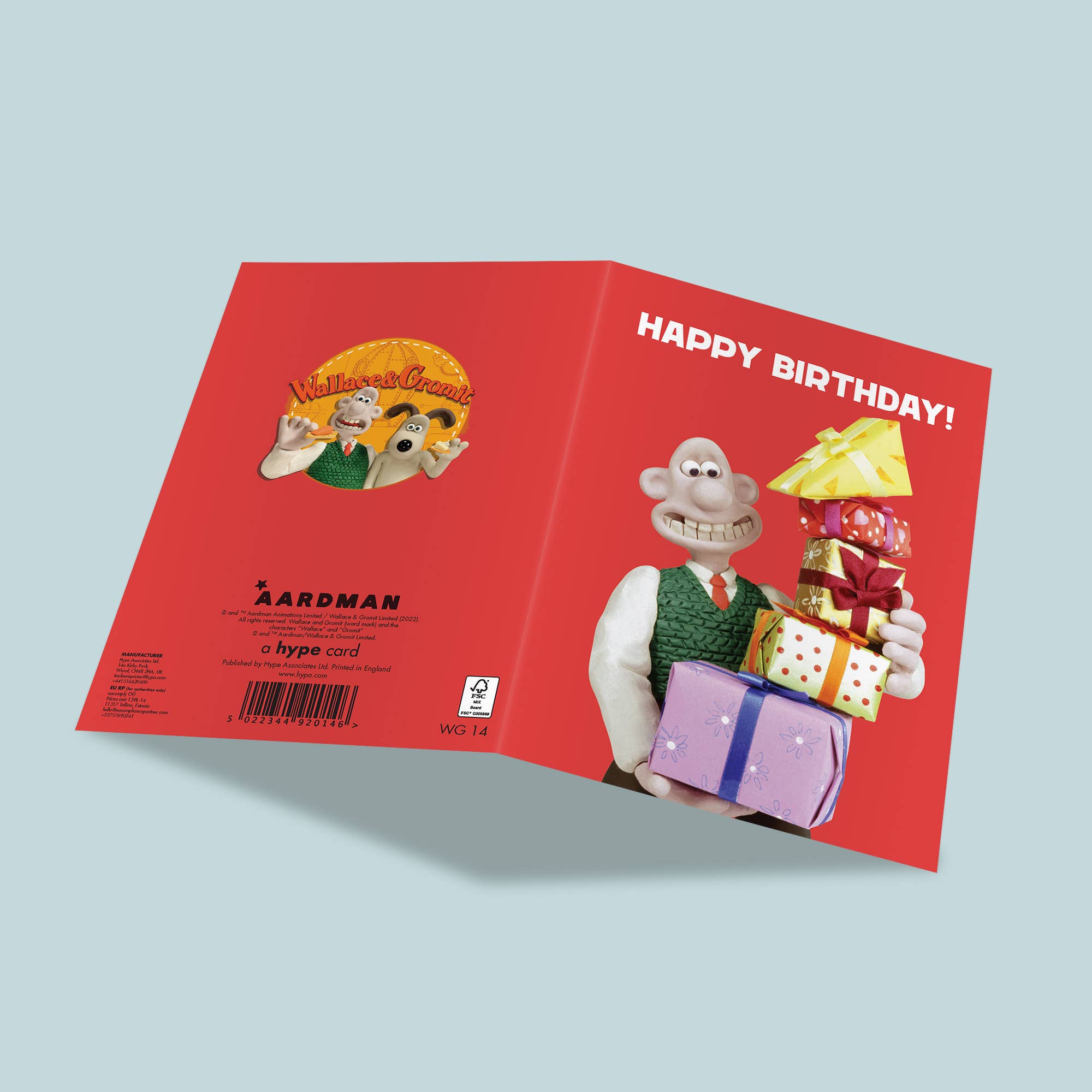 Birthday Card | Wallace and Gromit | Happy Birthday Presents, photo 2 of 2