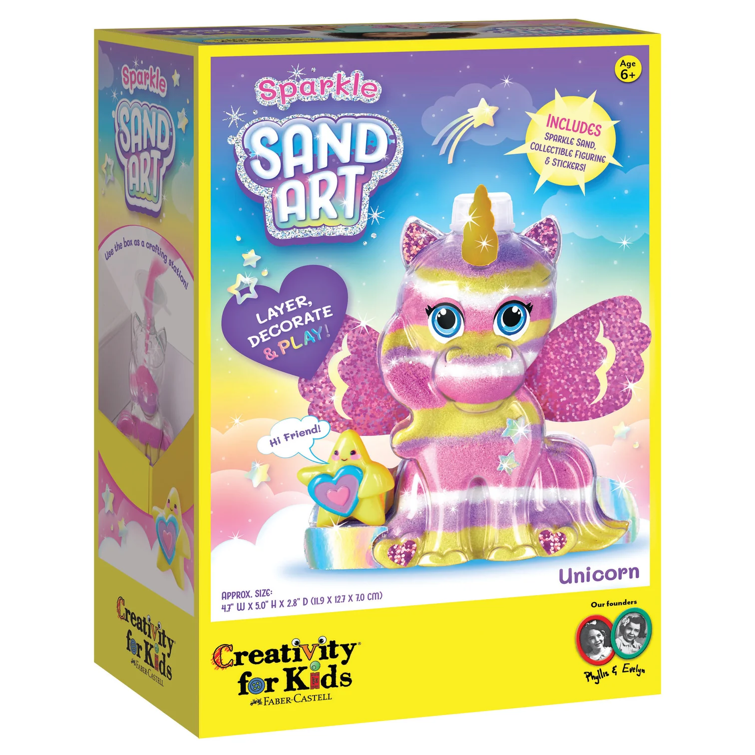 Sparkle Sand Art Unicorn, photo 1 of 4