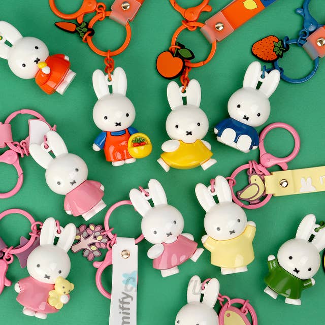 Miffy Figure Keyring & Charm – Pastel & Fruits Random: Pastel, photo 2 of 8
