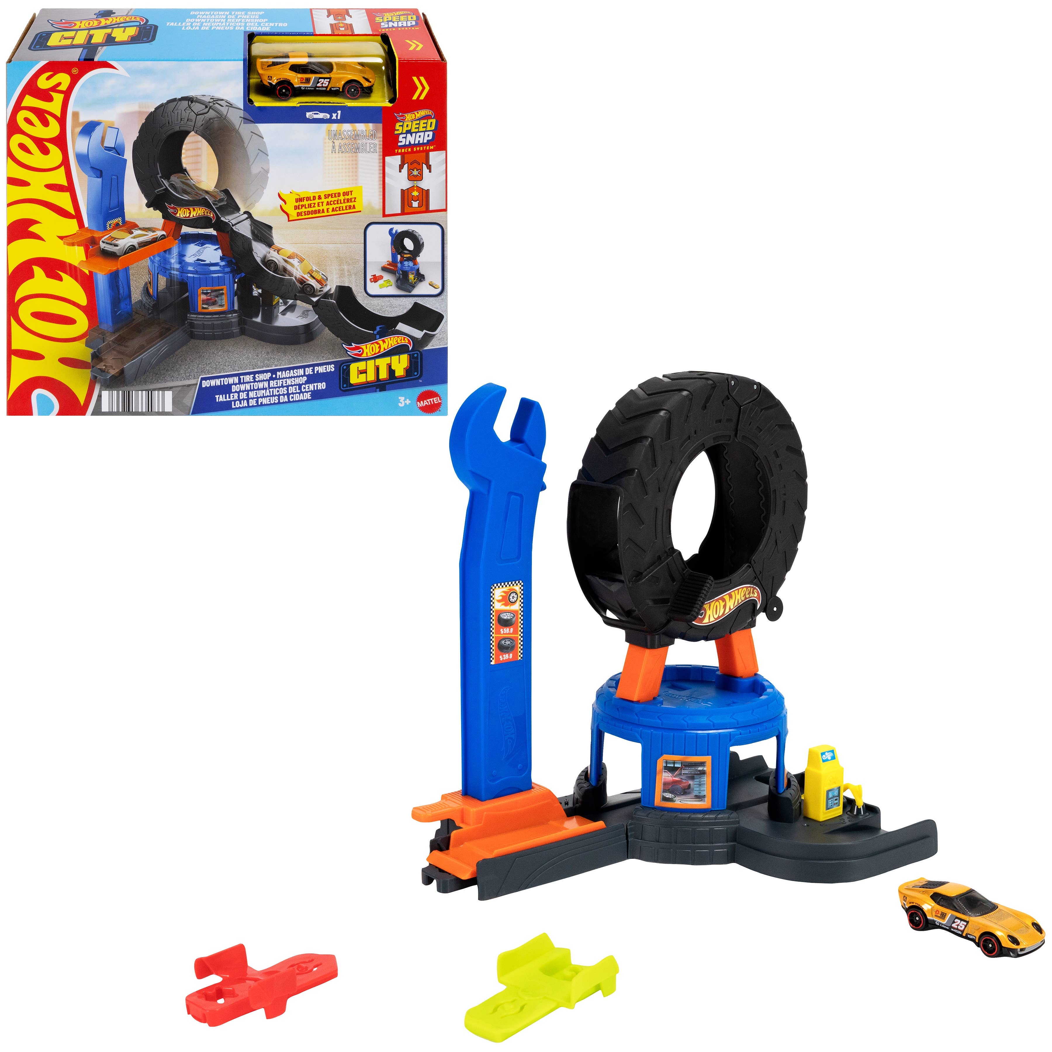 Hot Wheels City Downtown Track Set Assortment, photo 2 of 8