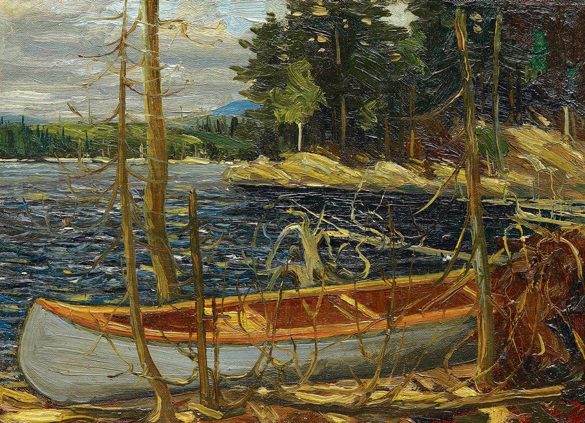 The Canoe Tom Thompson 1000pc Puzzle, photo 2 of 3