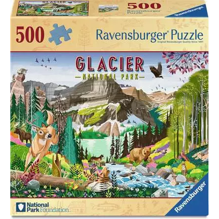 Ravensburger Glacier National Park 500pc Puzzle