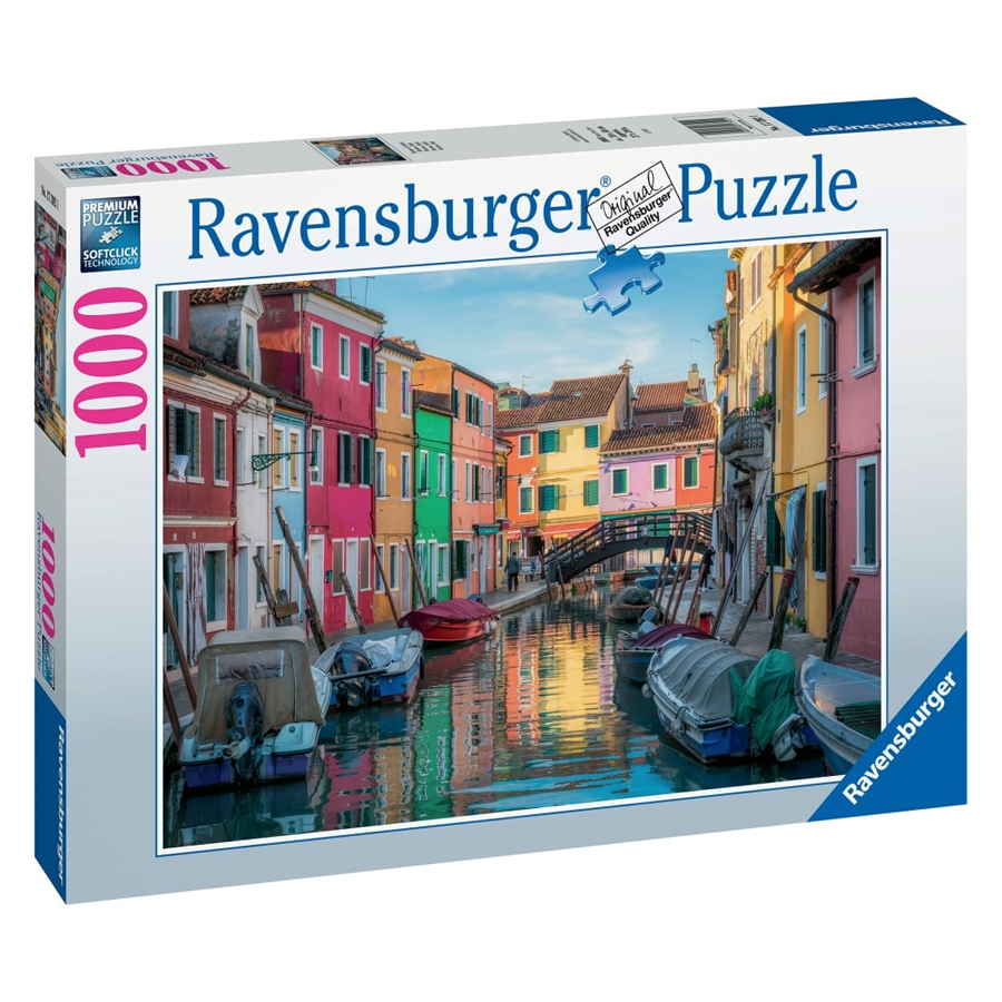 Ravensburger Burano, Italy 1000 Piece Puzzle
