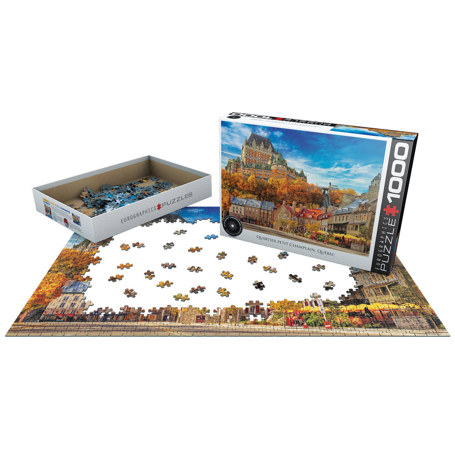 Quartier Petit Champlain, Quebec 1000pc Puzzle, photo 3 of 3