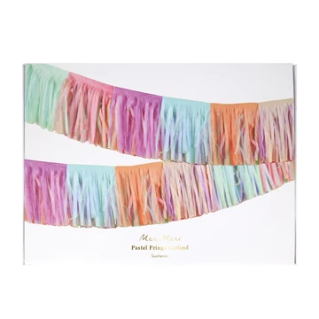 Pastel Frimge Garland, photo 4 of 4