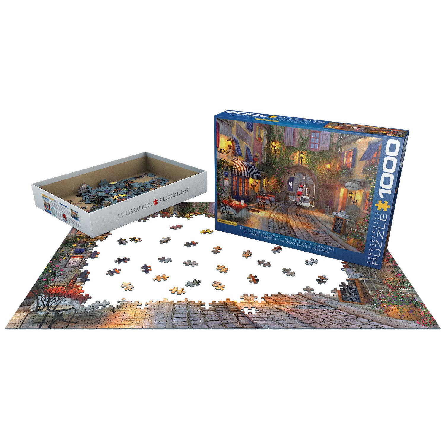 The French Walkway 1000pc Puzzle, photo 3 of 3