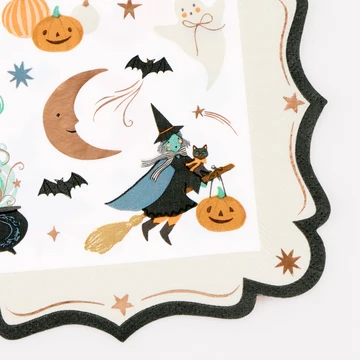 Ornate Edge Halloween Small Napkins, photo 3 of 3