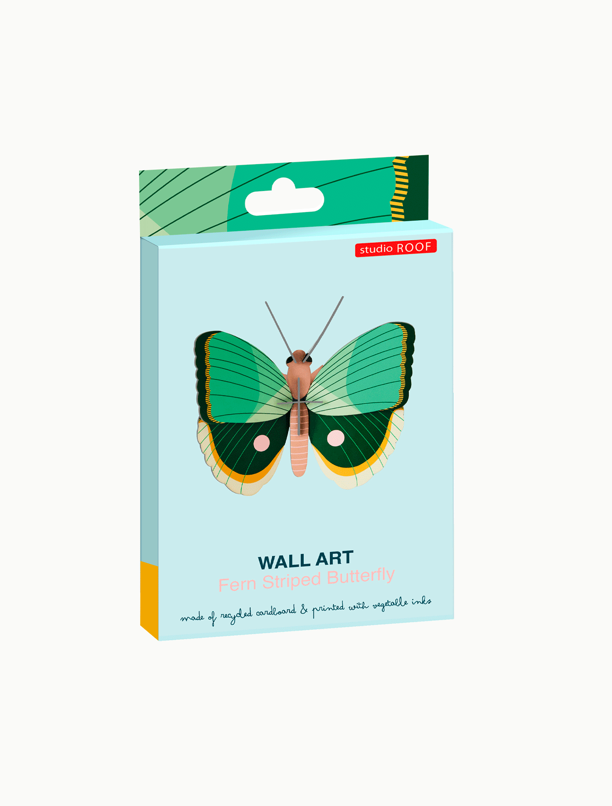 3D wall art - Fern Striped Butterfly, photo 4 of 4