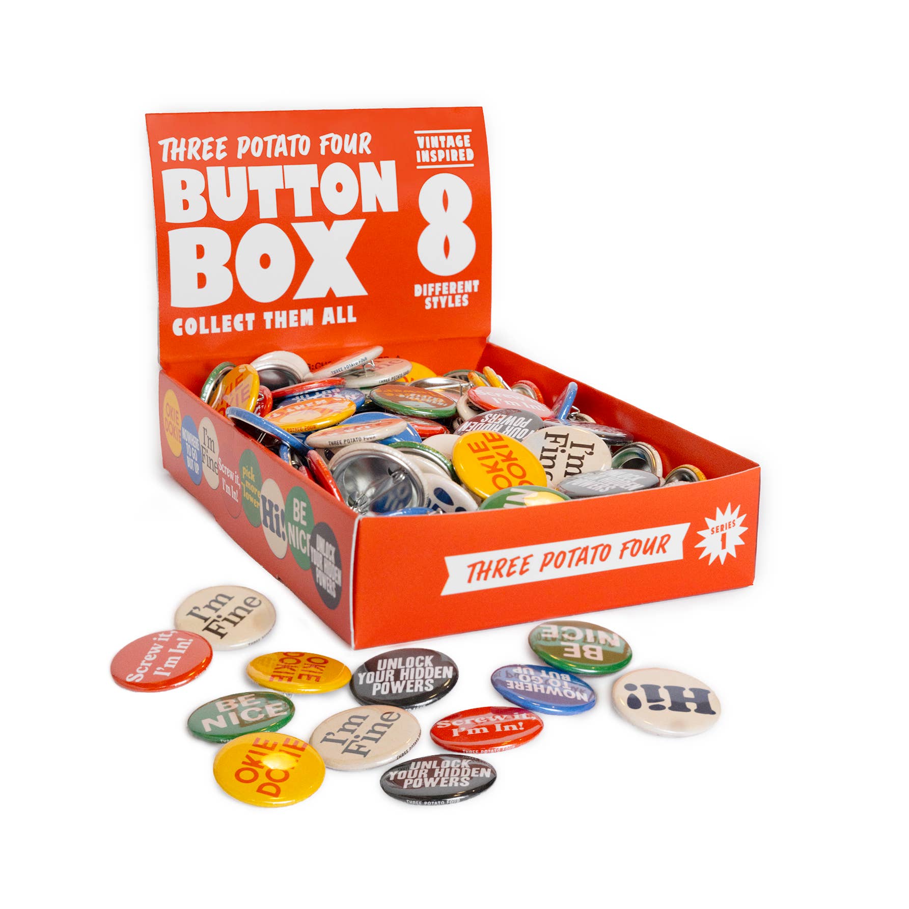 Three Potato Four Button Box - Series 1, photo 4 of 4