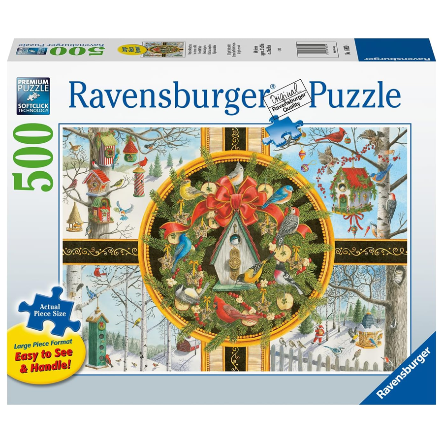 Ravensburger Christmas Songbirds 500 Piece Puzzle