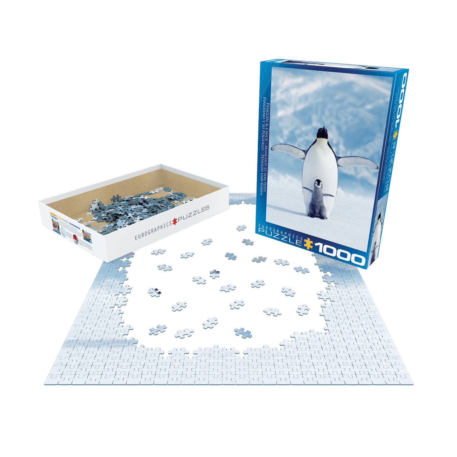 Penguin & Chick 1000pc Puzzle, photo 3 of 3