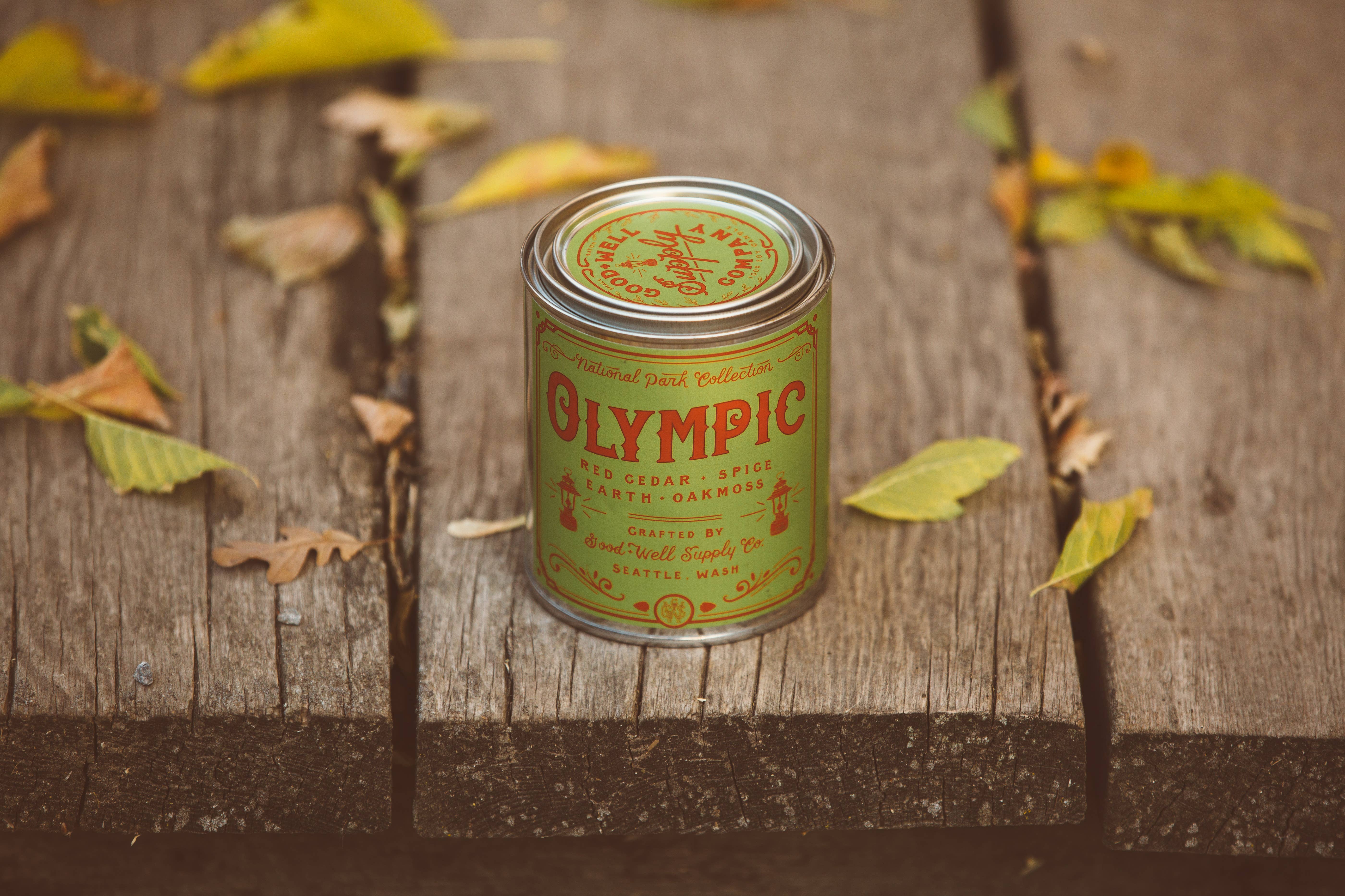 Olympic National Park Candle: 1/2 Pint, Cotton Wick, photo 4 of 4