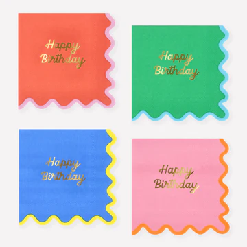Wiggle Edge Small Napkins, photo 1 of 2
