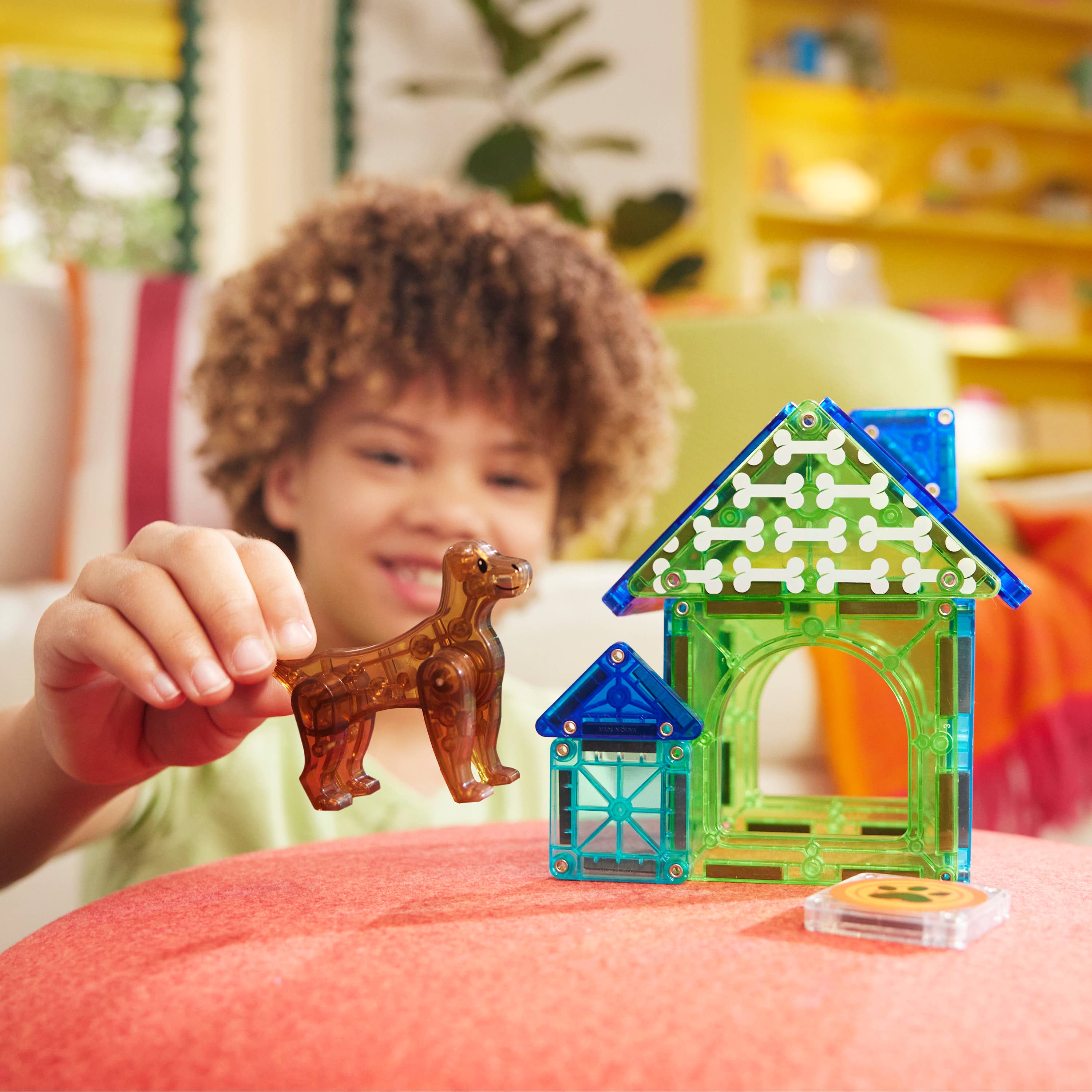Magna-Tiles Dog House 13-Piece Set, photo 4 of 6