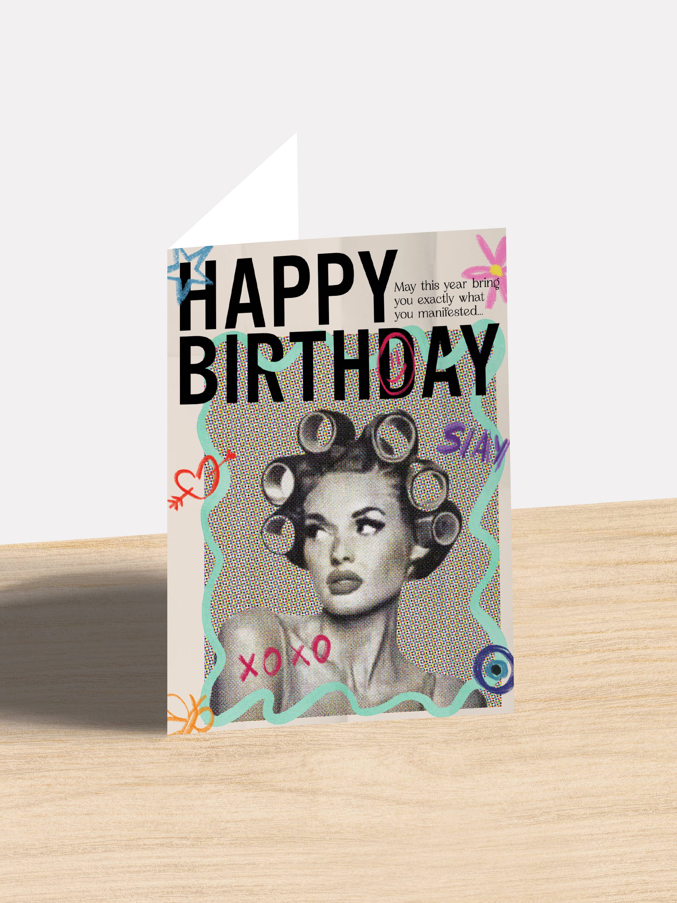 Manifestation - 4.5 x 6.25 Birthday Card, photo 4 of 4