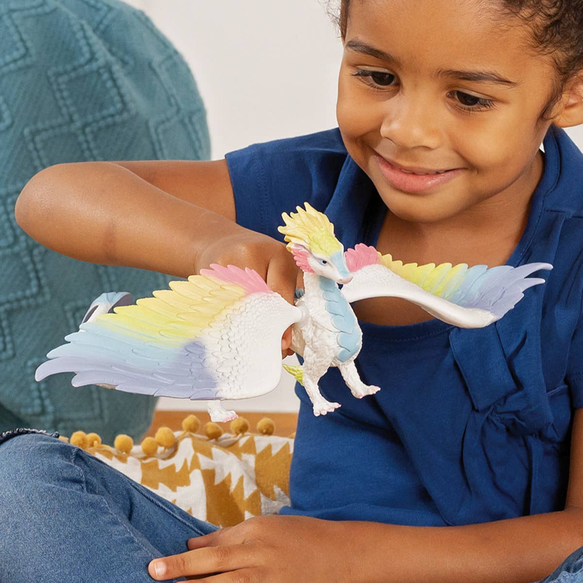 Rainbow Dragon Colorful Dragon Toy, photo 6 of 6