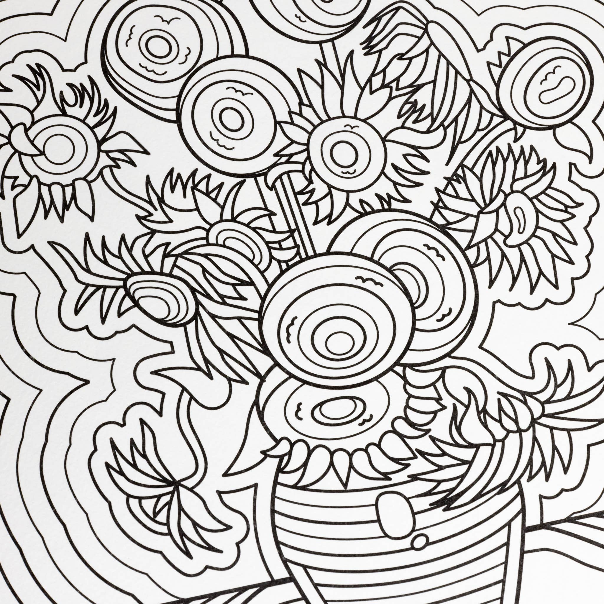 Coloring Book - Vincent van Gogh, photo 8 of 8