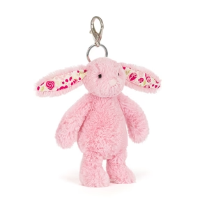 Blushkin Blossom Bunny Bag Charm, photo 1 of 4
