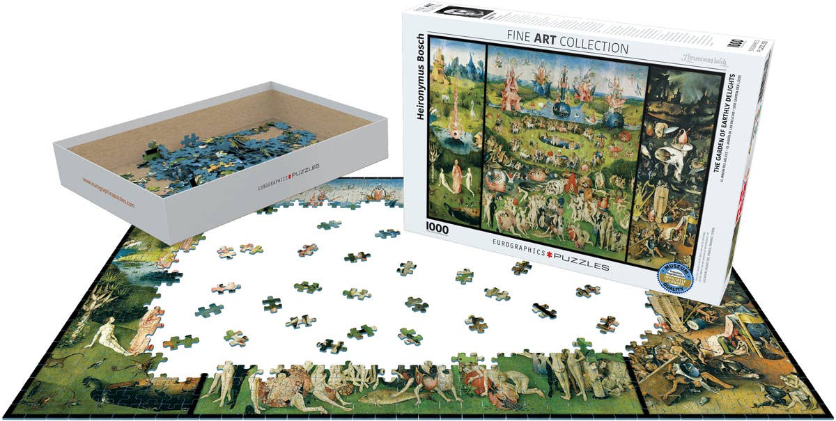 The Garden of Earthly Delights 1000pc Puzzle, photo 2 of 4