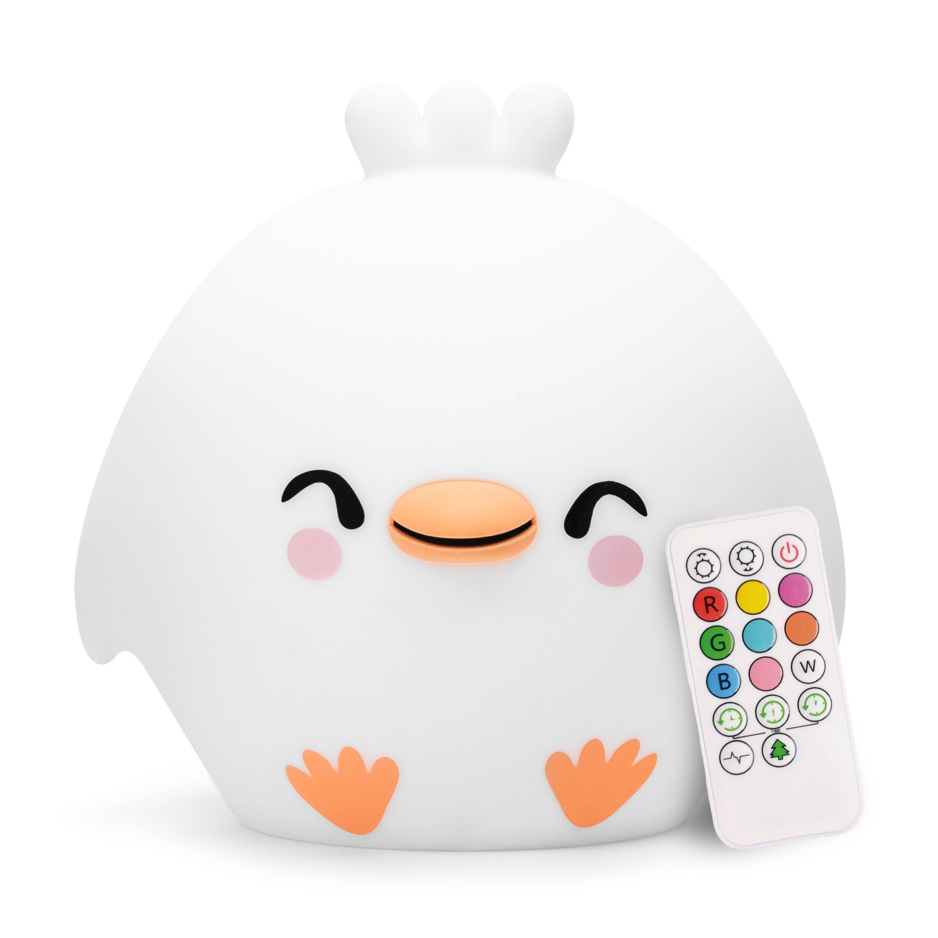 Lumipets® LED Chick Night Light with Remote, kawaii edition, photo 1 of 3
