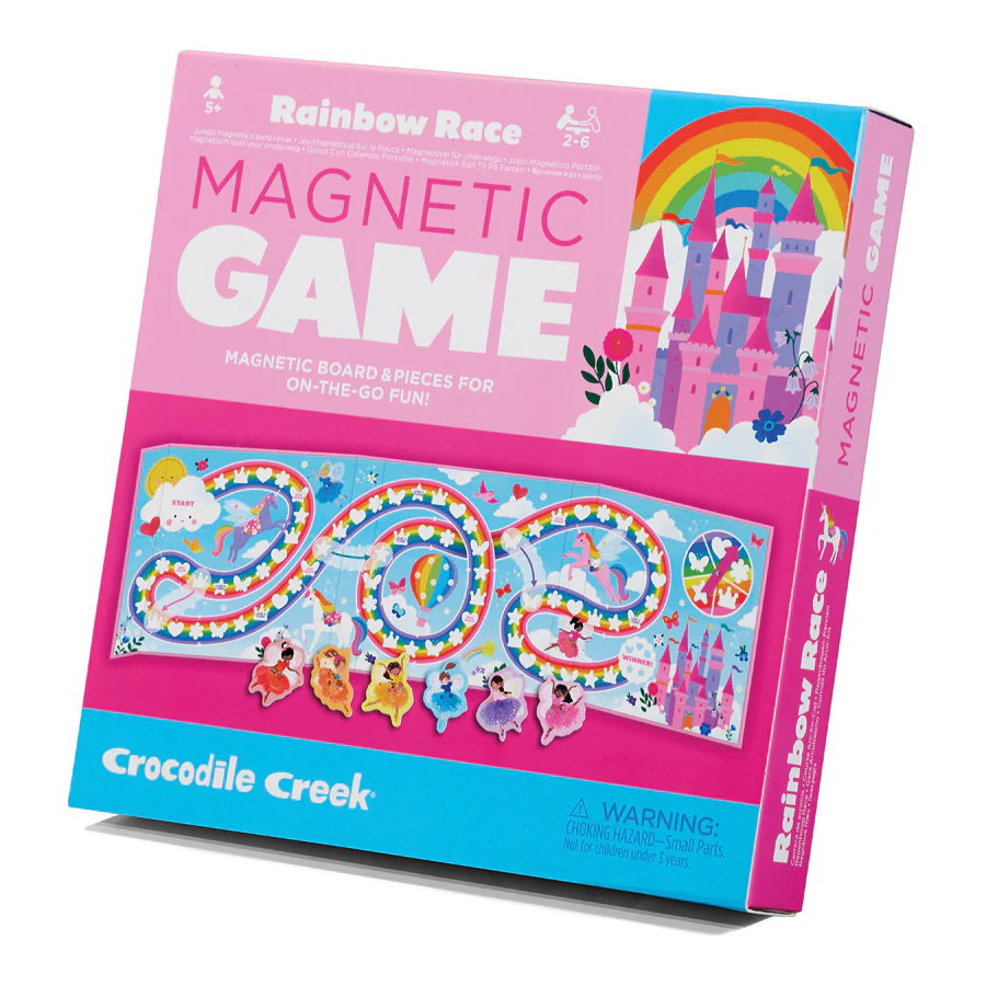 Crocodile Creek Rainbow Race Magnetic Game
