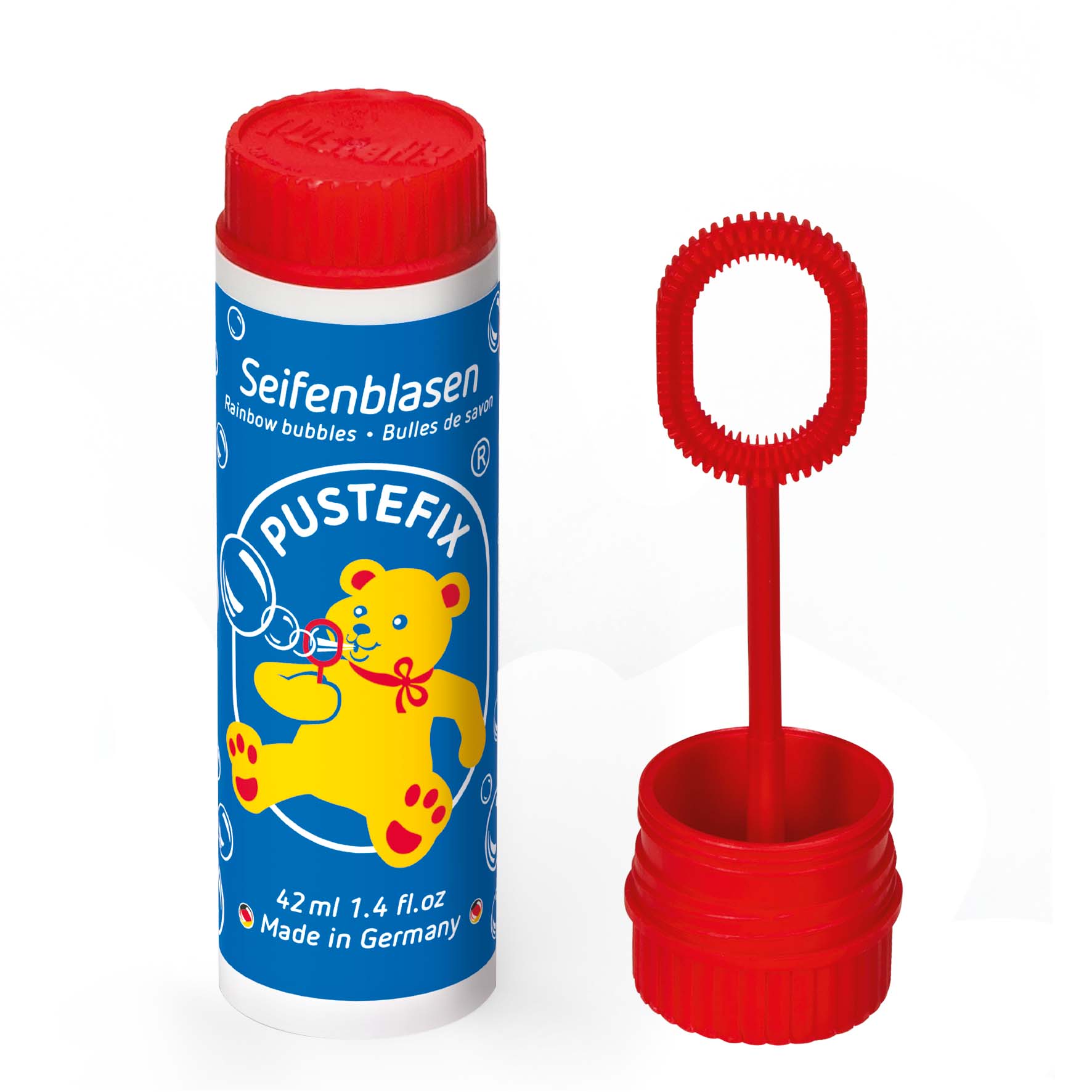 Pustefix Bubble Tube with Wand - 42 ml/1.4 oz, photo 1 of 3