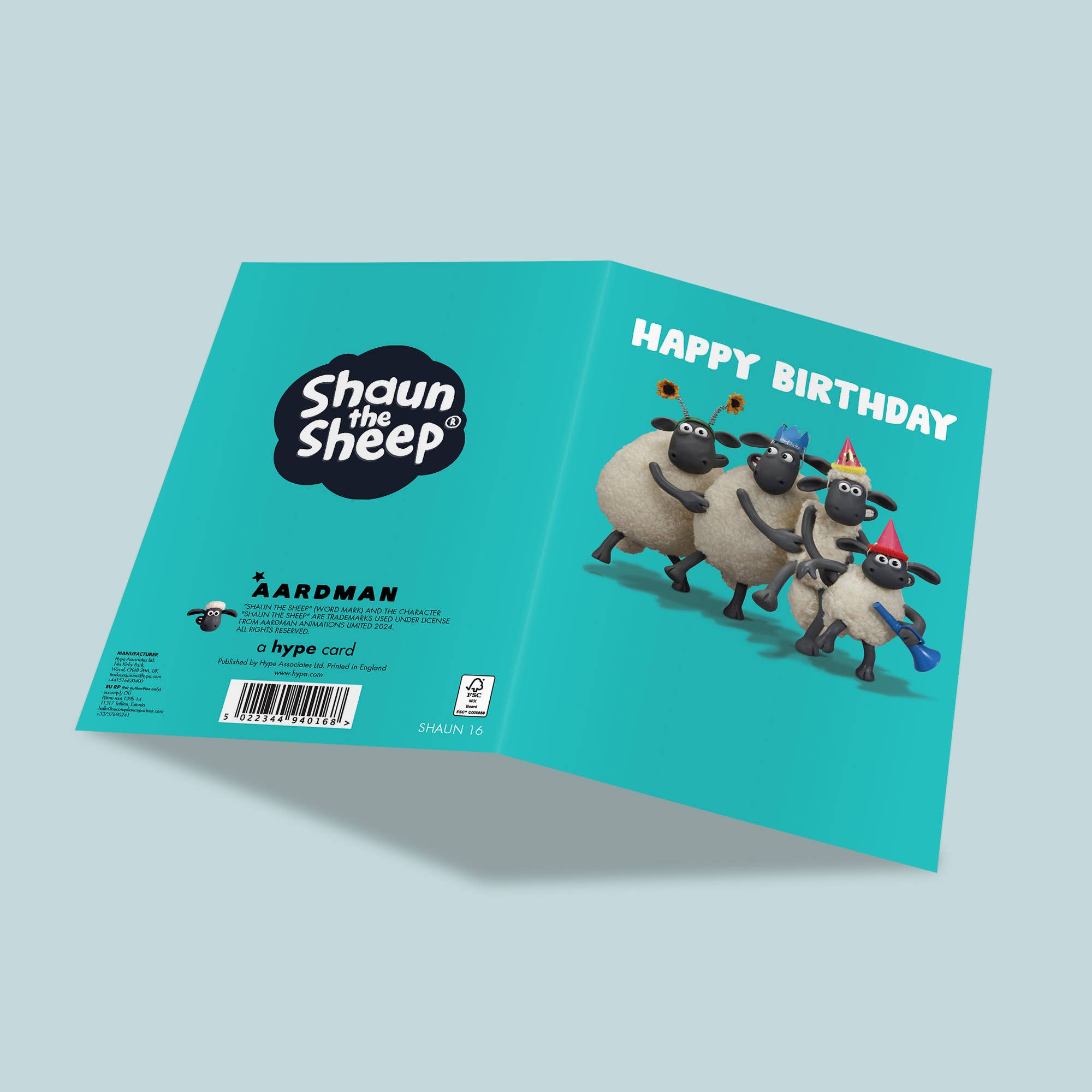 Birthday Card | Shaun the Sheep | Birthday Conga Line, photo 2 of 2
