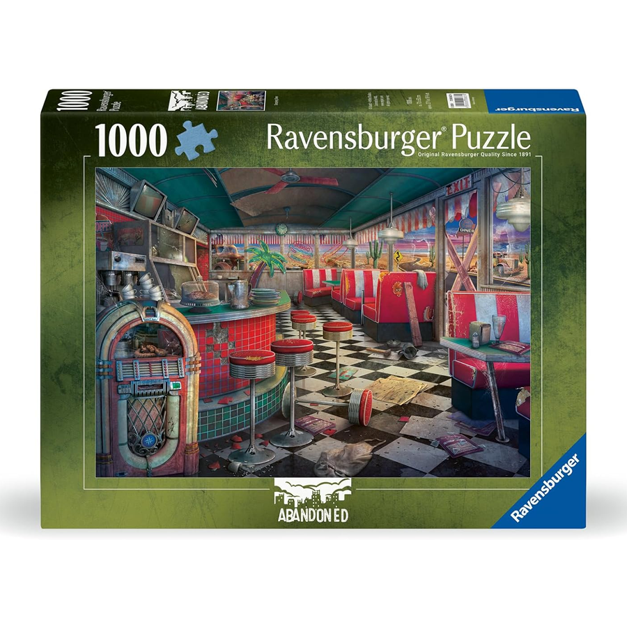 Ravensburger Abandoned Series: Decaying Diner 1000 Piece Puzzle