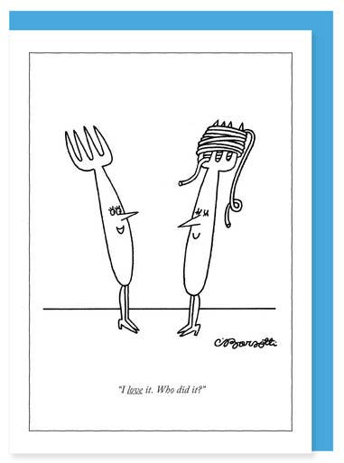 I LOVE IT - 5 x 7 NEW YORKER CARD