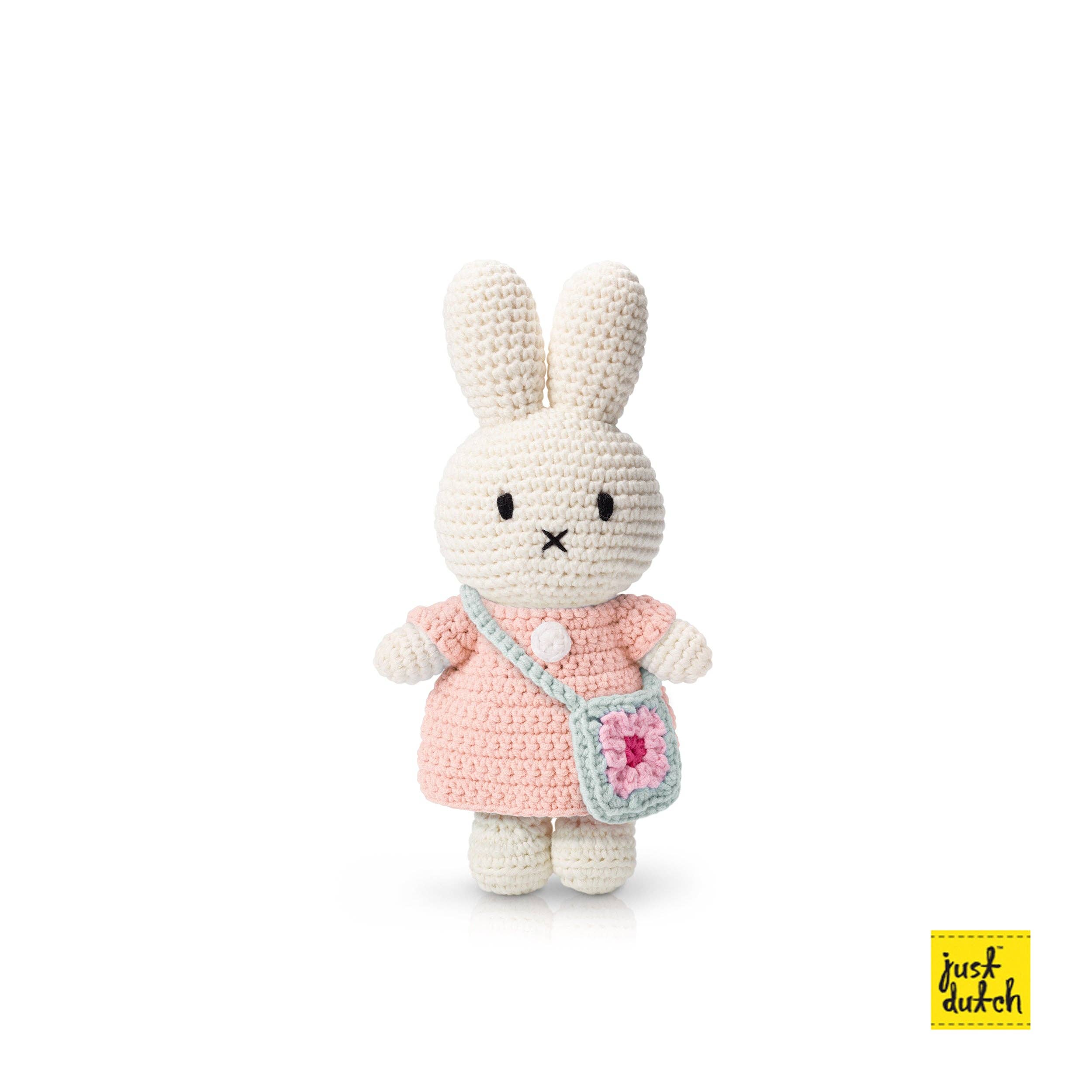 Miffy and her flower bag: Pink dress with yellow flower bag, photo 3 of 8