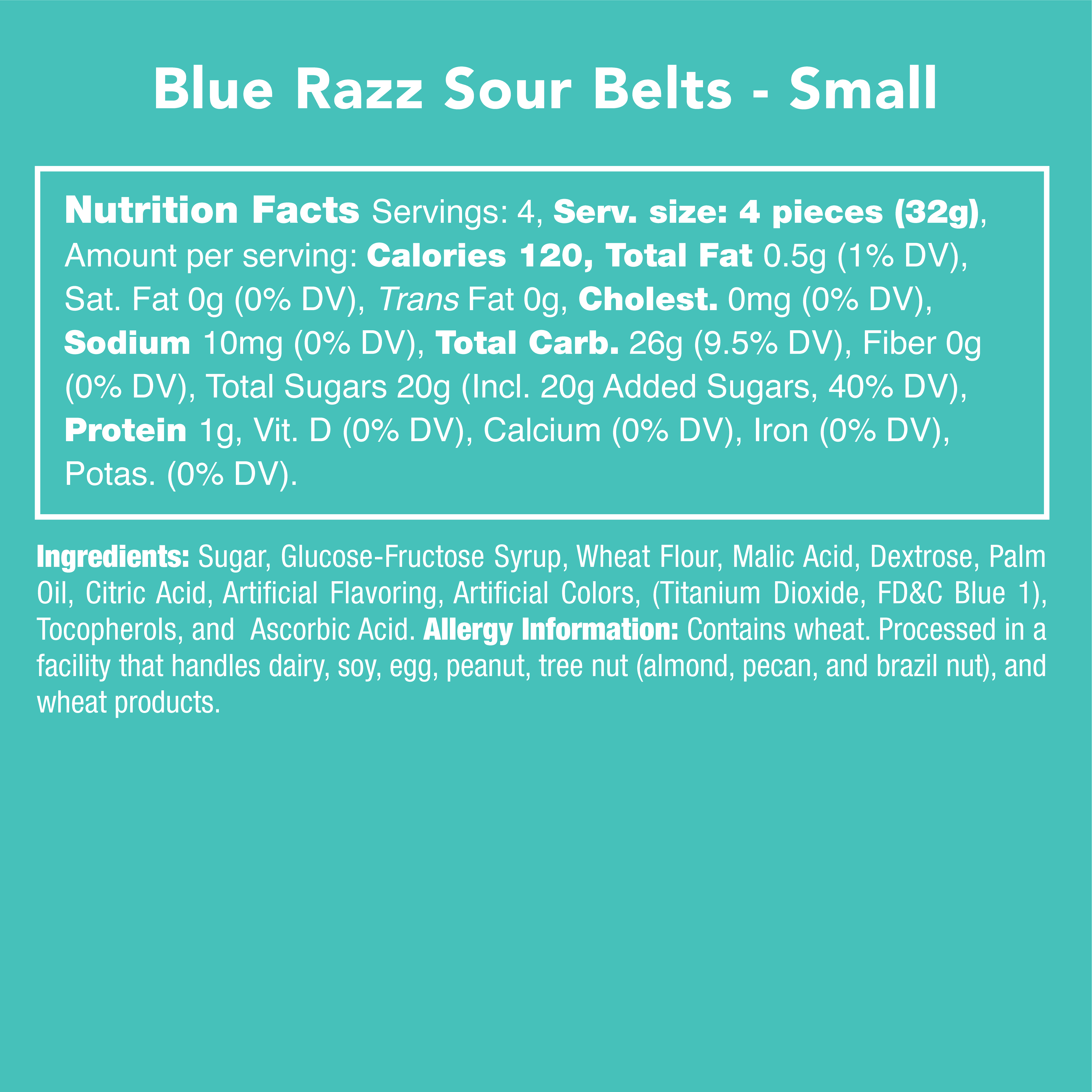 Blue Razz Sour Belts, photo 4 of 4