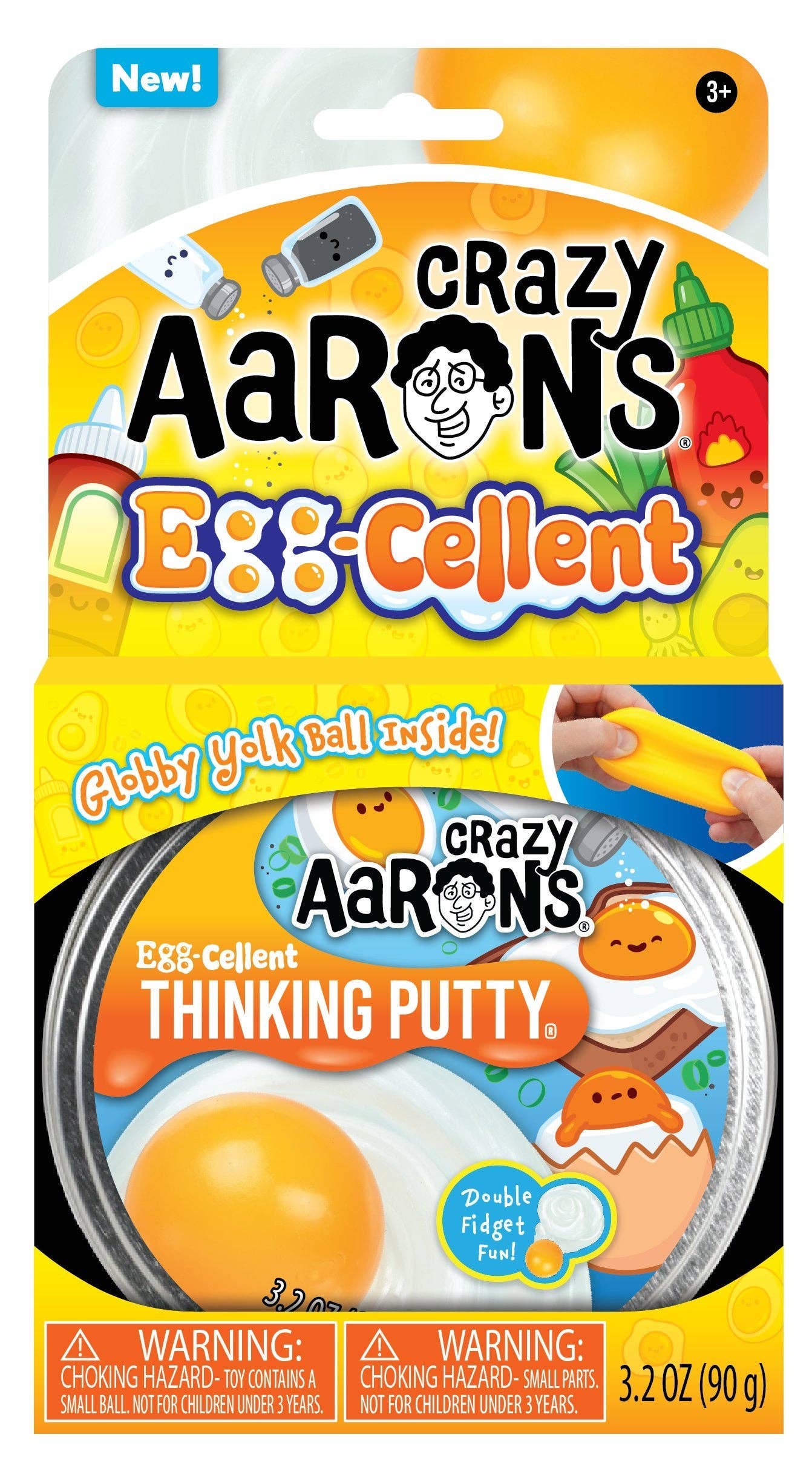 Eggcellent - Full Size 4" Thinking Putty Tin, photo 1 of 4
