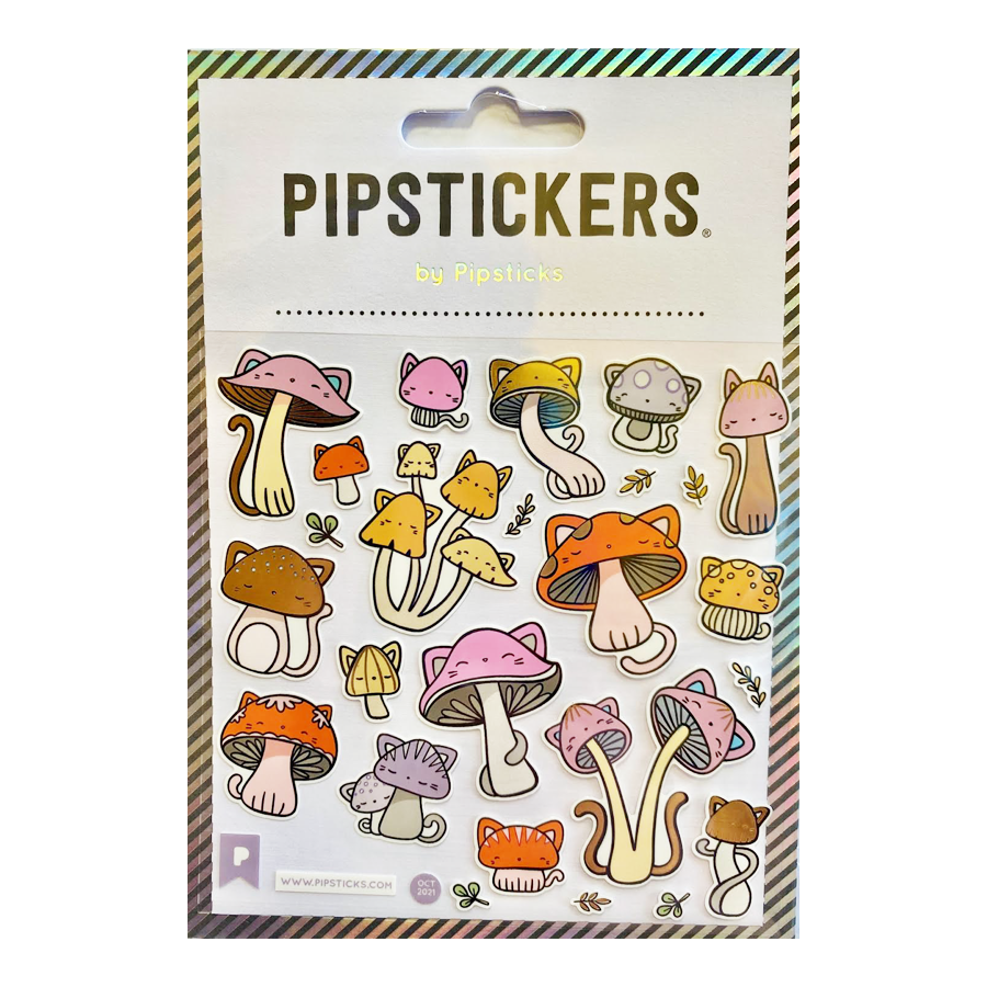Pipstickers Meowshrooms Stickers