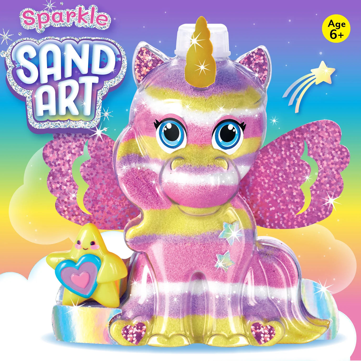 Sparkle Sand Art Unicorn, photo 3 of 4